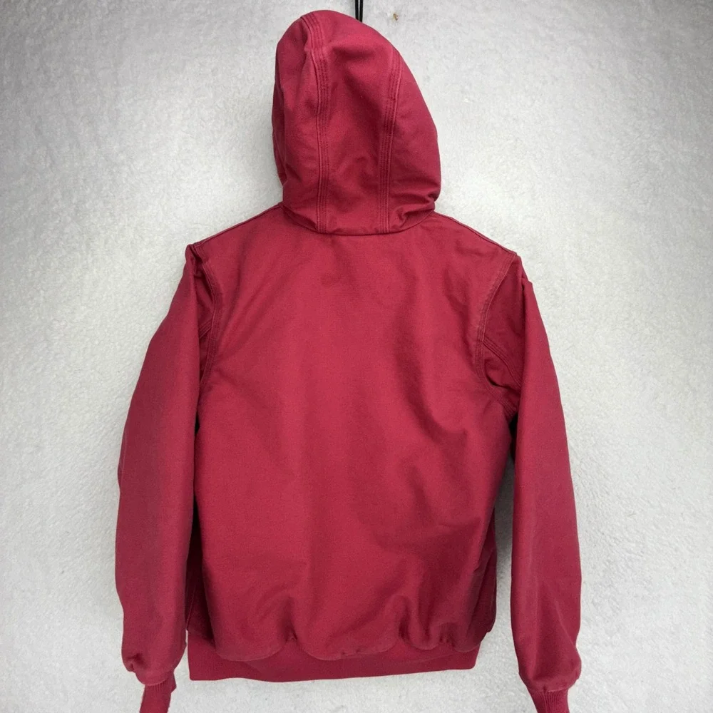 Carhartt Active Jacket Quilted Camo Lining Womens Medium 101732 624 Crab‎ Apple